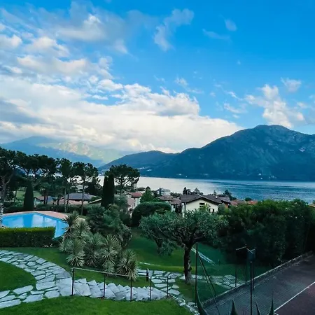 Welkhom View, Swimming Pool, Tennis Court And Private Parking Nyaraló Mezzegra